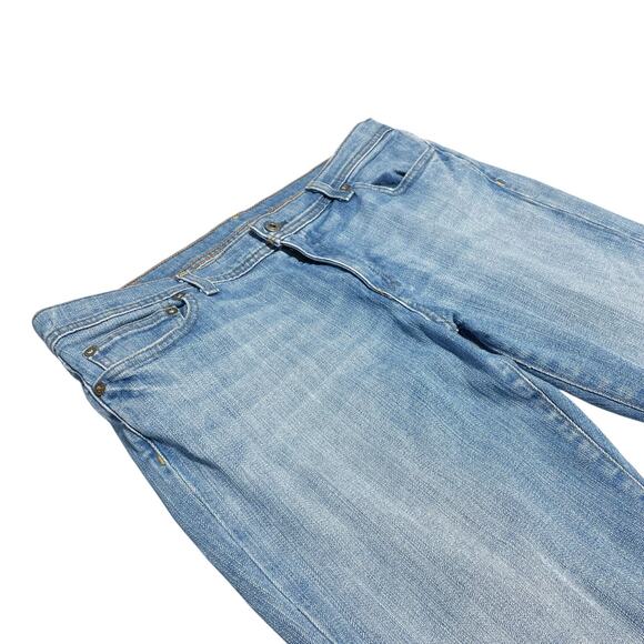 POLO RALPH LAUREN Y2K Stretch Cropped Low/Mid-Rise Jeans Size 12 - Picture 2 of 6